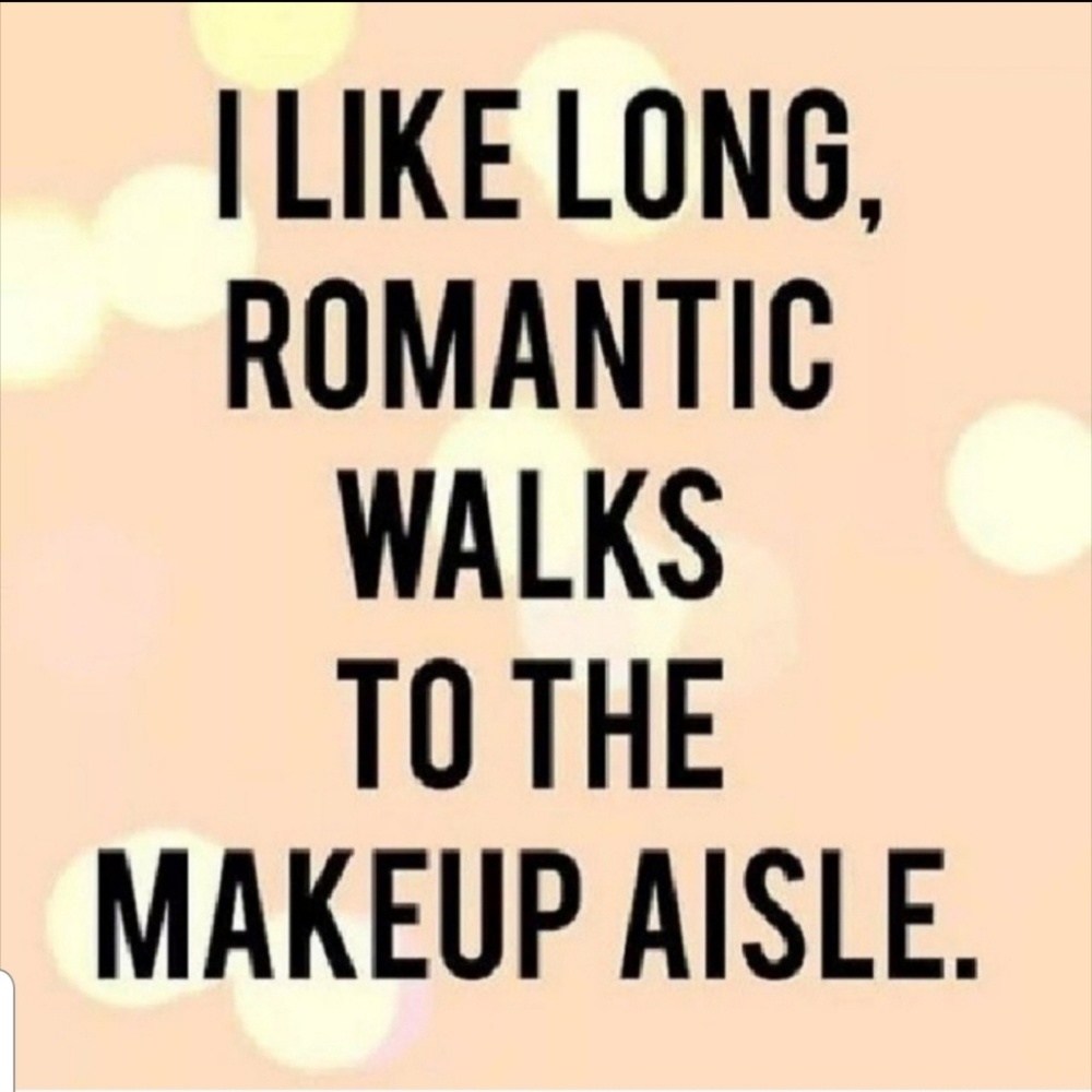 And to the Makeup Counter 😘